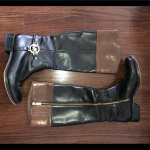 Michael Kors 2 tone boot